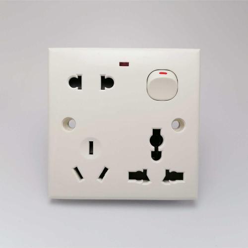 8pin Electrical Wall Light Switch Socket