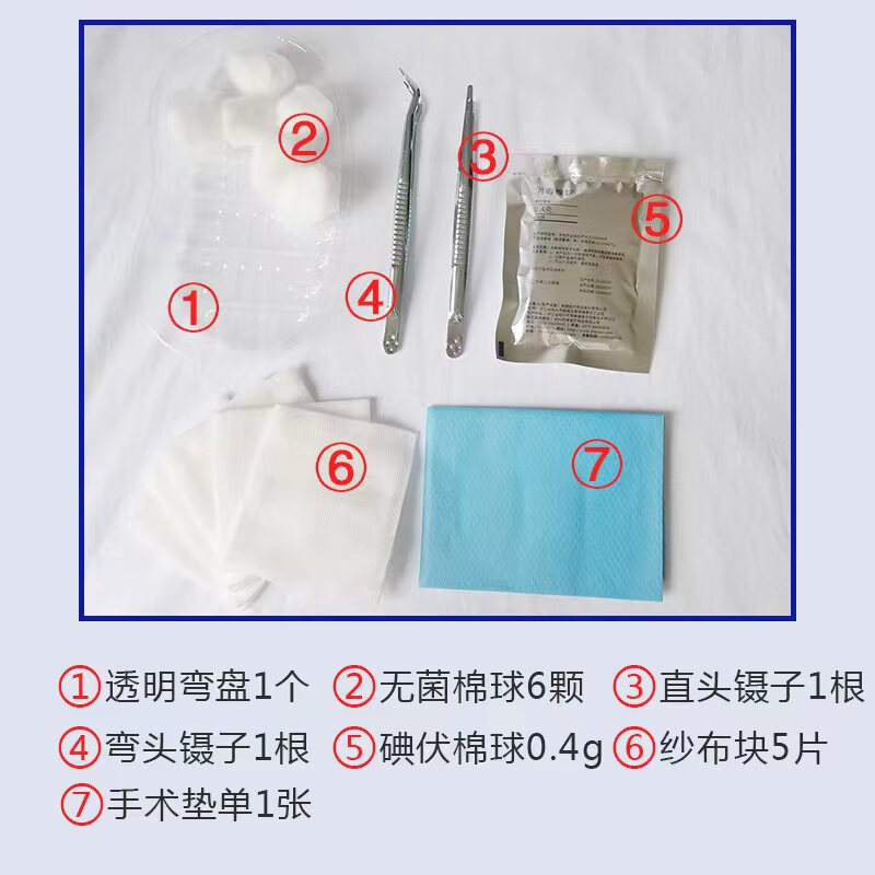Comprehensive Wound Management Debridement and Suturing Kit