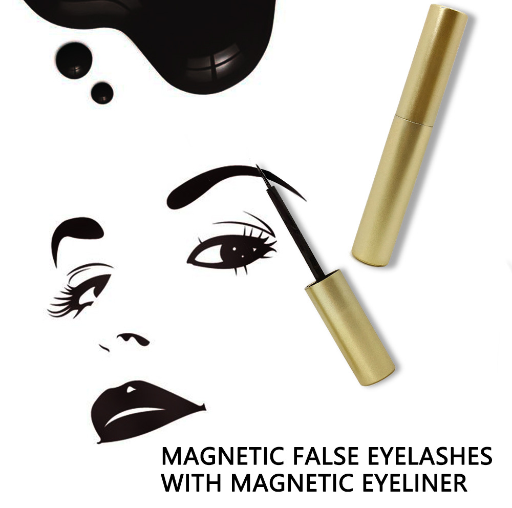 Magnetic liquid Eyeliner with Magnetic False Eyelashes