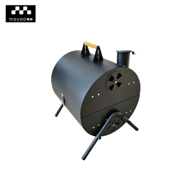 Compact Sturdy Charcoal Grill with Adjustable Foldable Legs