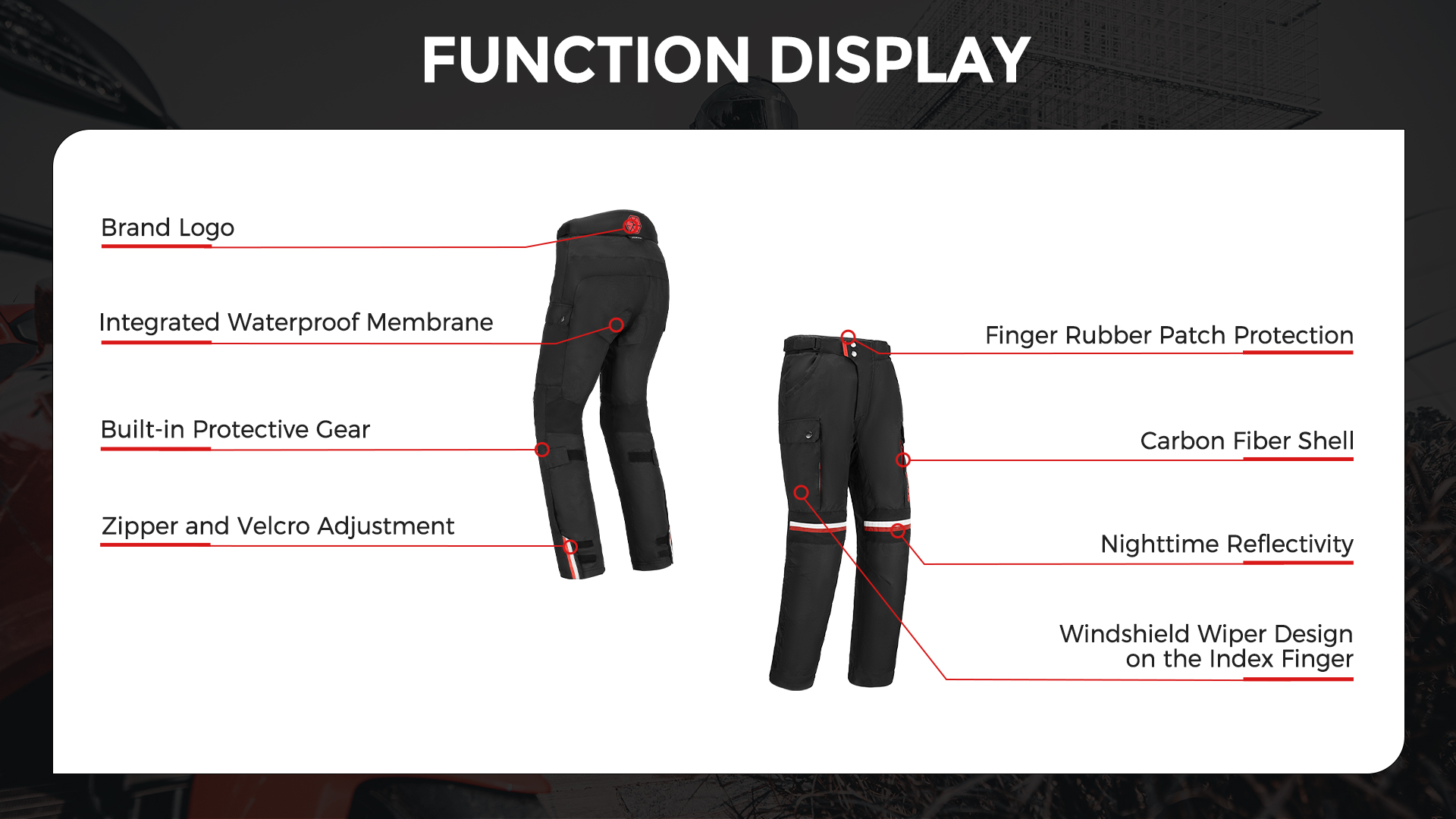 cold weather motorcycle pants