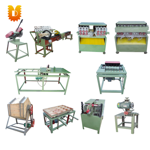 UD-2 bamboo toothpick making machine bamboo toothpick maker line