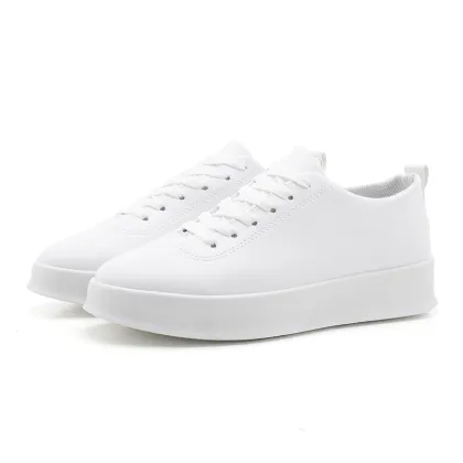 Men's Shoes: Business Casual Leather Shoes with PU Upper