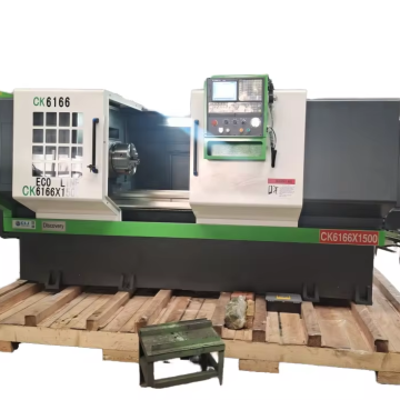 CK6166 CNC Lathe Machine: 1500mm Centre Length, 105mm Spindle Bore, Heavy Duty with GSK980TDI Control System - 220v, Ideal for Home Use