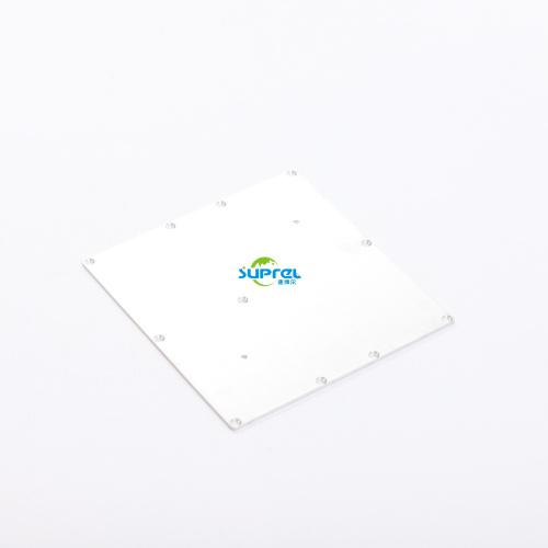 Metal plates of heatsinks panel