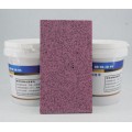 Pintura de piso epoxi rosa