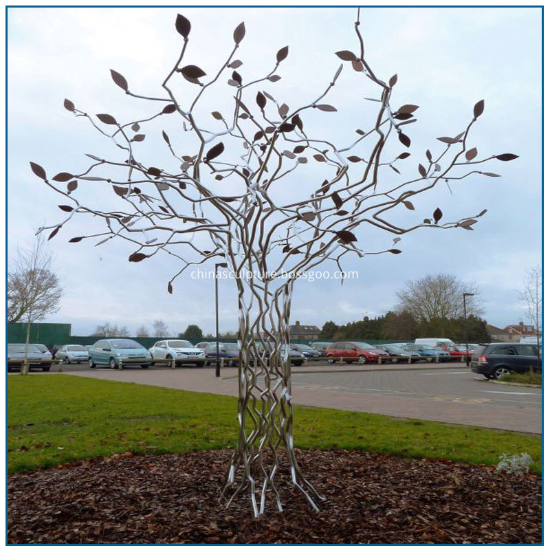 Stainless Steel Tree Sculpture