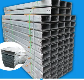 Galvanizing perforated cable tray