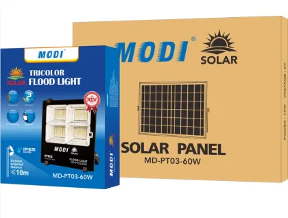 Lighting control 60W Solar Flood Lights