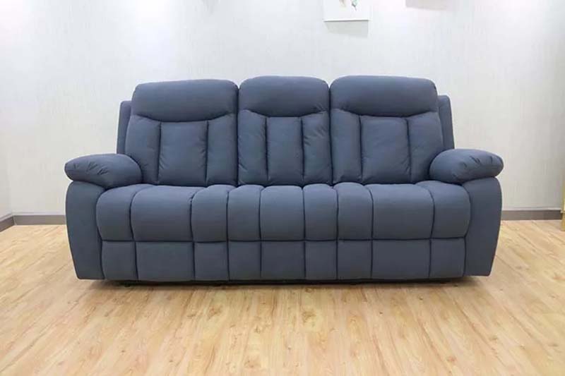 Fabric Recliner Sofa with 3 Seaters