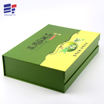 Offset printing folding tea packaging box