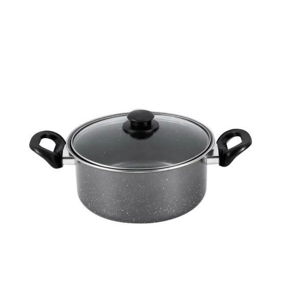 Professional Restaurant and Hotel Kitchenware: Carbon Steel Pots and Pans with Three Layer Copper Coating