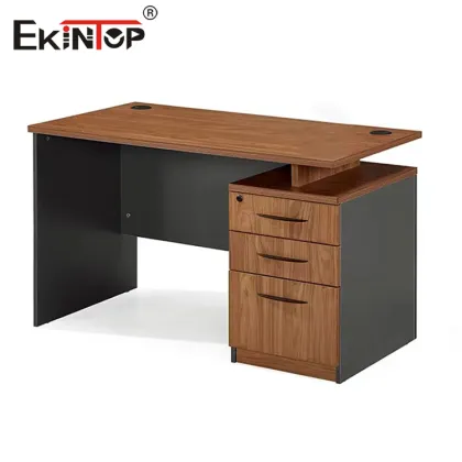 Ekintop Cheap Antique Black Office Desk