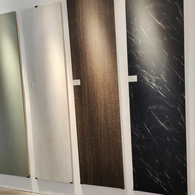 UV Glossy Laminated Pet Particleboard Melamine MDF Interior Wall Panel
