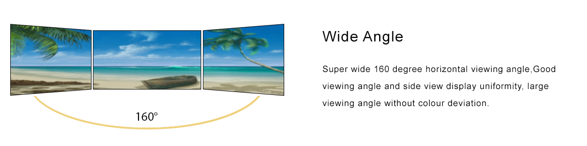 Super wide viewing angle Flip Chip COB LED Display