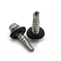 hex head self drilling screws with rubber washer