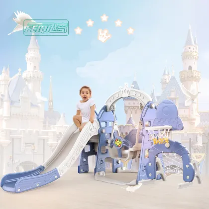 Feiqitoy Fun Toy Swing Chair, Slide, Playpens & Kids' Outdoor Plastic Pool