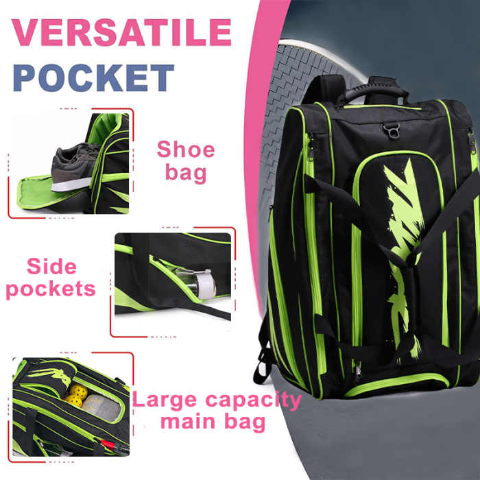 Padel Racket Bag Pickleball Paddle Backpack