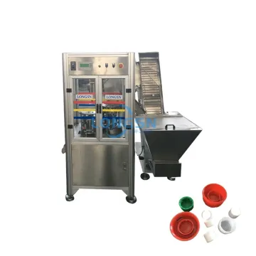 High-Quality Automatic Plastic Bottle Cap Folding, Cutting, and Slitting Machine