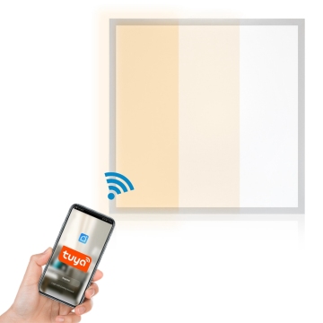 Hochwertige Aluminium -PMMA -Oberflächenmontage Hochleistungs CCT Sely Smart Backit LED LED Slim Panel Light