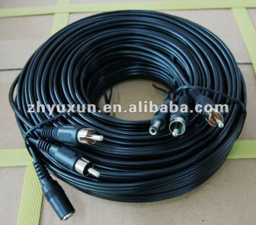 RG59 BNC+RCA+RCA coaxial cable