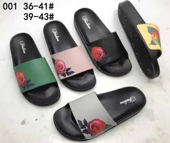 Women Fashion Slippers Eva Sandals with Flower