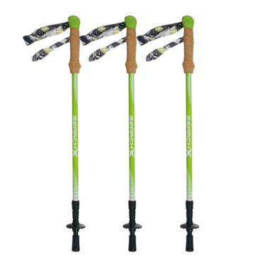 Custom Logo XATP Carbon Lightweight EVA Handle Hiking Walking Stick