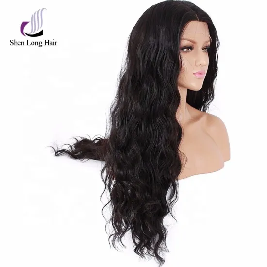 cheap top and high quality 26inch human hair lace front full lace wig