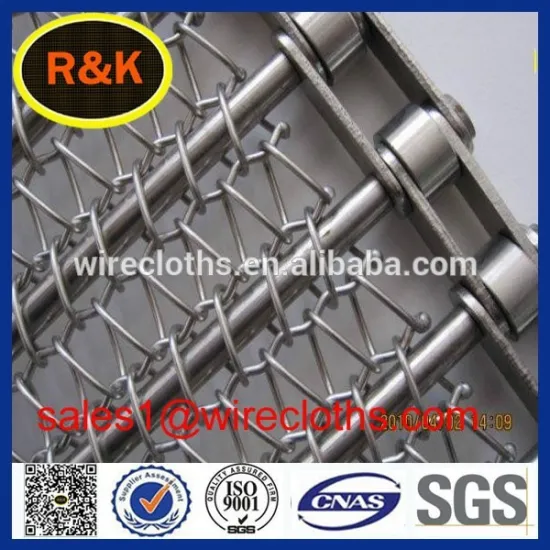 Manufacturer Stainless steel spiral conveyor belt mesh