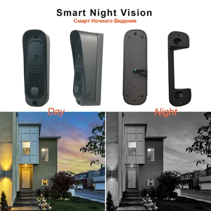 7 Inch Wired Video Intercom System Doorbell - IP65 Waterproof Home Security System
