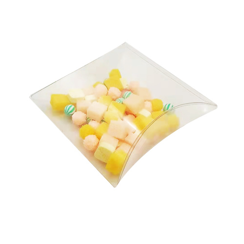 Transparent Plastic Pillow Box Packaging