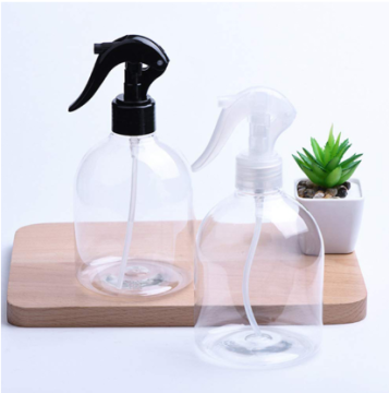 Black Trigger Spray Bottles 16oz 500ml Empty Plastic with Adjustable Nozzle