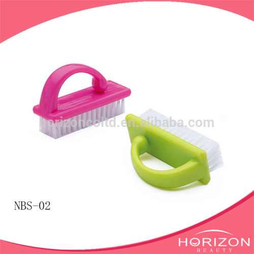 2017 wholesale plastic handle disposable nail brush