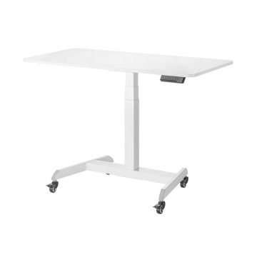 Height Adjustable Extra Large Laptop Cart: Mobile Office Workstation
