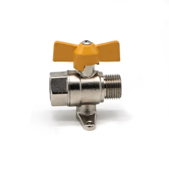 DN15 Brass base brass ball valve natural gas with seated ball valve double Female *Male seated gas valve