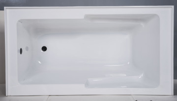 Upc Square Skirted Bathtub Integrated Apron Bathtub