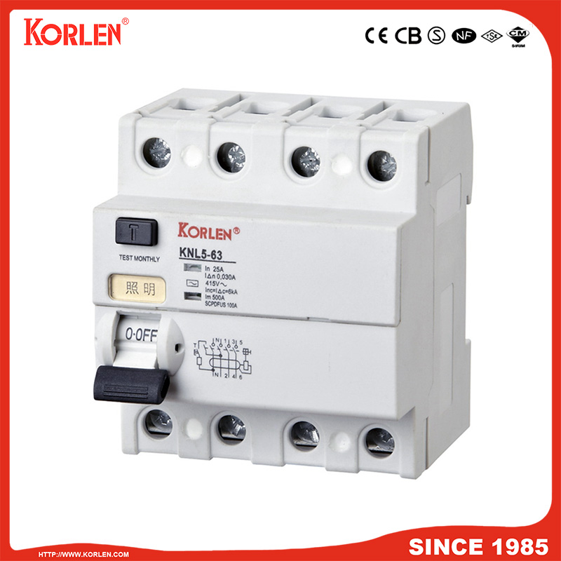 High Quality Terminal Distribution Electrics 240V RCCB