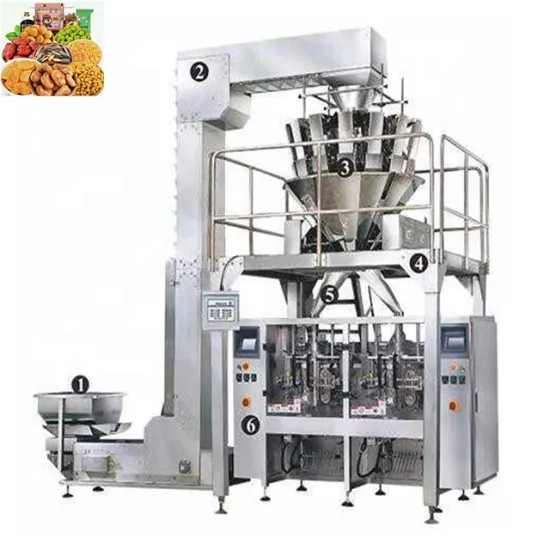 High Speed Bean Nuts Automatic Weighing Filling Packing Line