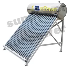 compact solar energy water heater