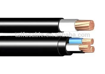 High quality copper PVC Insulated Power Cable with PVC Jacket