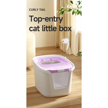 Caixa de areia de gato de grande capacidade de boa qualidade
