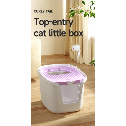Caixa de areia de gato de grande capacidade de boa qualidade