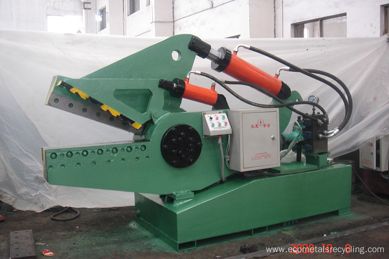 Hydraulic Iron Metal Pipe Alligator Cutting Shear Machine