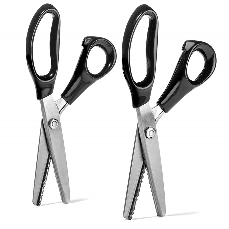 23.5cm Pinking Shears Stainless Steel Dressmaking Scissor Serrated