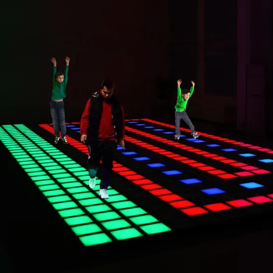 Interactive LED Floor for Dance Room - 30x30cm Active Game Light