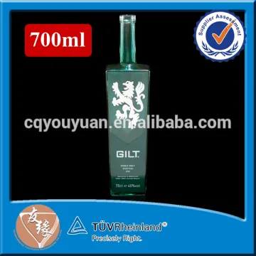 cork top 700ml liquor unique glass bottles for sale