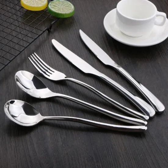 Thickened Light Stainless Steel Cutlery Spoon