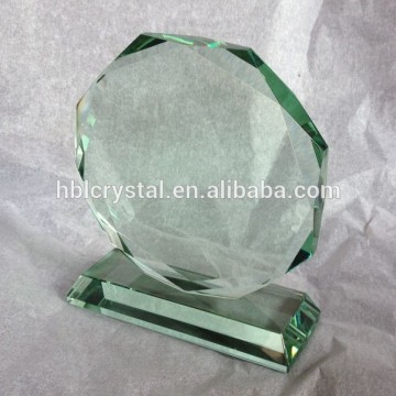 popular new design glass award for souvenir gift HBL-NA46