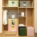 Carton fibre folding storage box