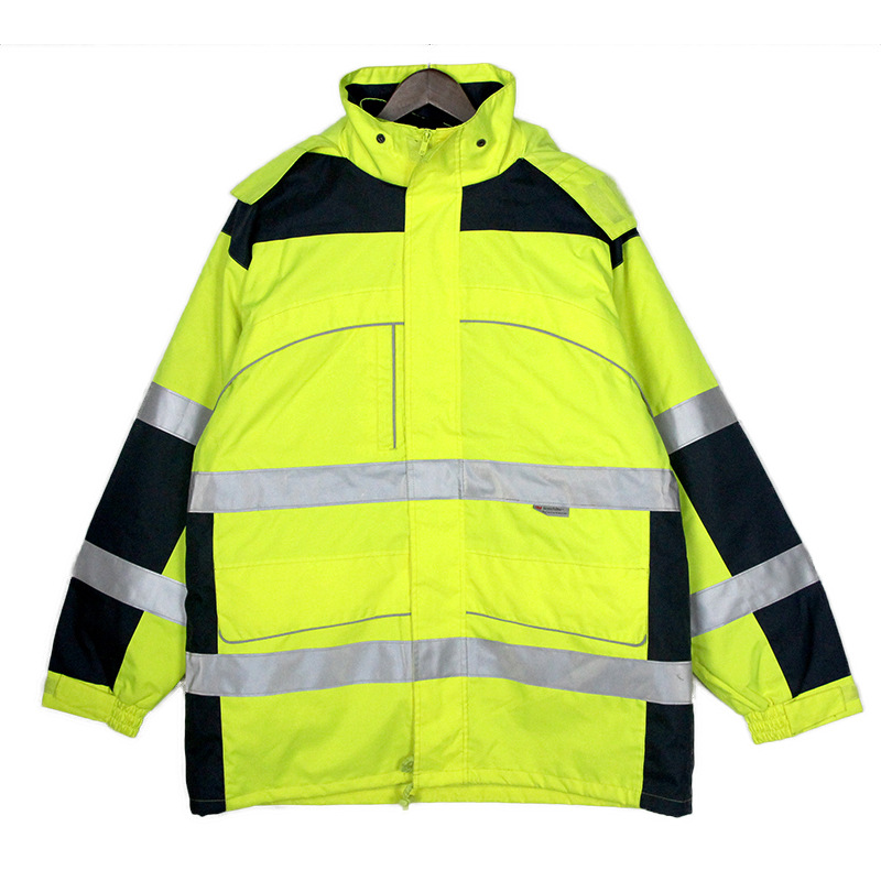 OSHA مخصص Hi Vis treptible مقاومة للماء السترات